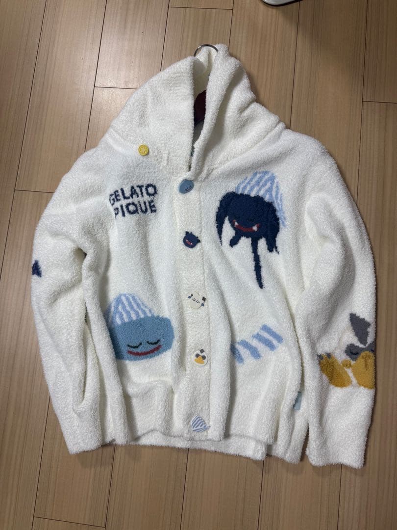 【極美品】ジェラピケ　ドラクエ　パウダーアソートモンスターカウチン　M-L