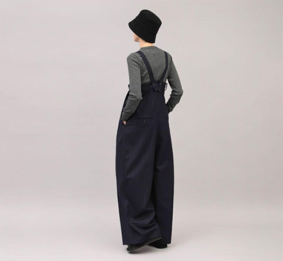 SACRA サクラ STRIPE SALOPETTEストライプサロペット