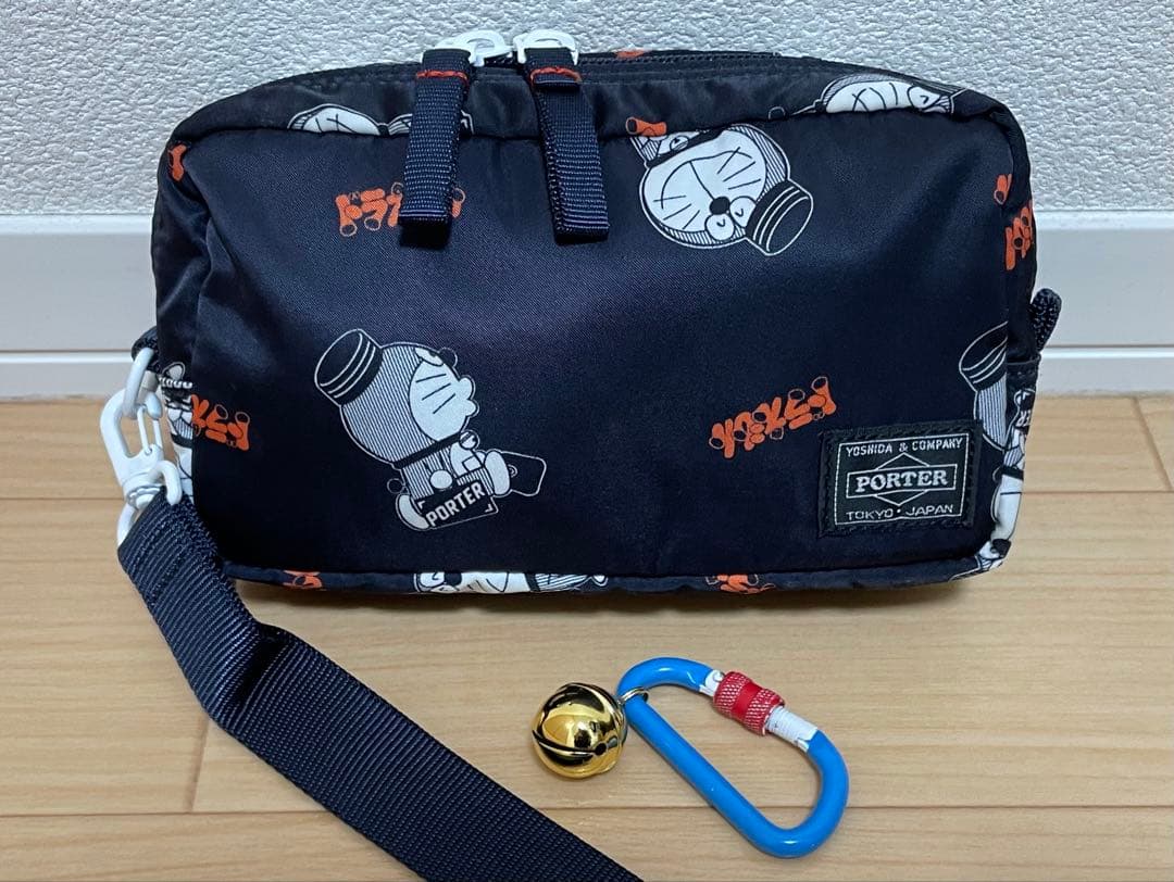 限定 ドラえもん PORTER ポーター コラボ ポーチ カラビナ タンカー 鞄