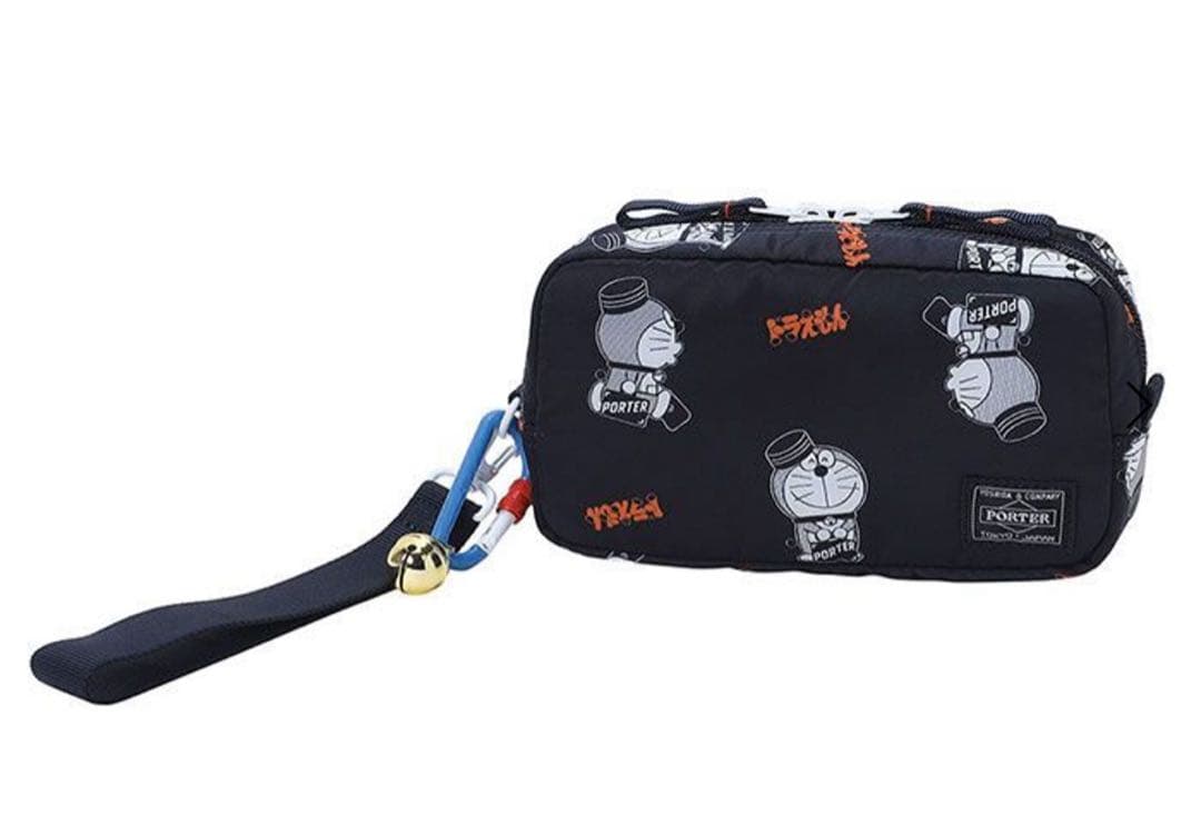 限定 ドラえもん PORTER ポーター コラボ ポーチ カラビナ タンカー 鞄