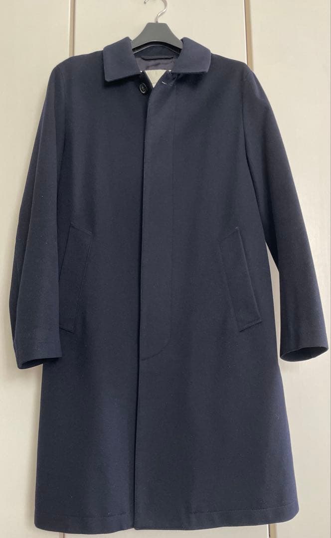 マッキントッシュ MACKINTOSH 38 M〜L ウールコート ネイビー色系
