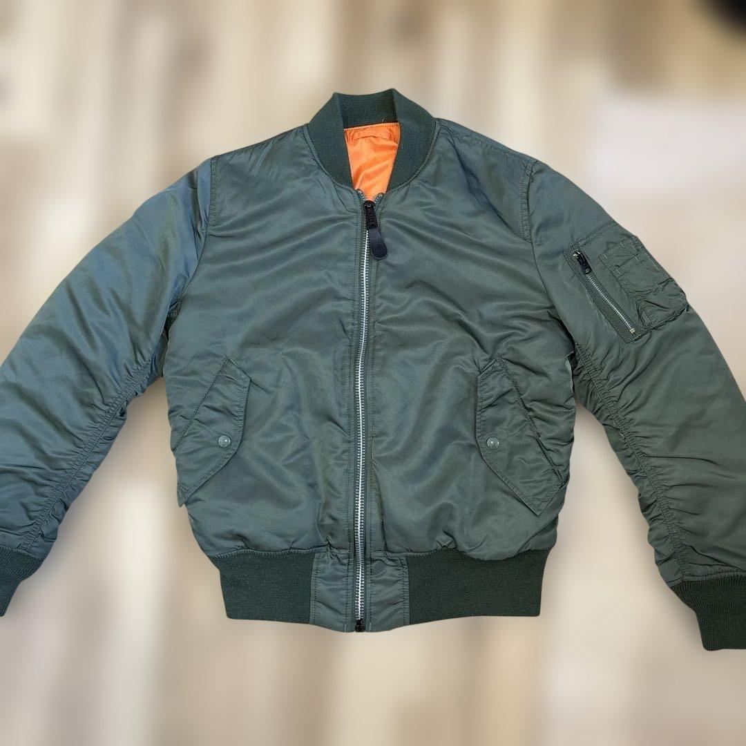 ALPHA MA-1 肉厚　リバーシブル　M