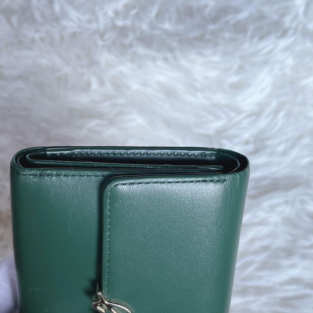 agnès b. VOYAGE 財布 グリーン