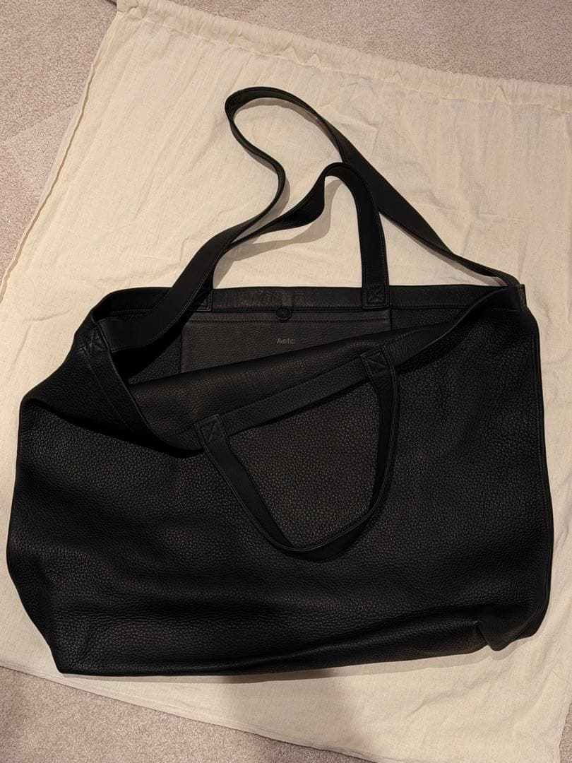 Aeta DA54 DOUBLE FACED SHOULDER TOTE：L