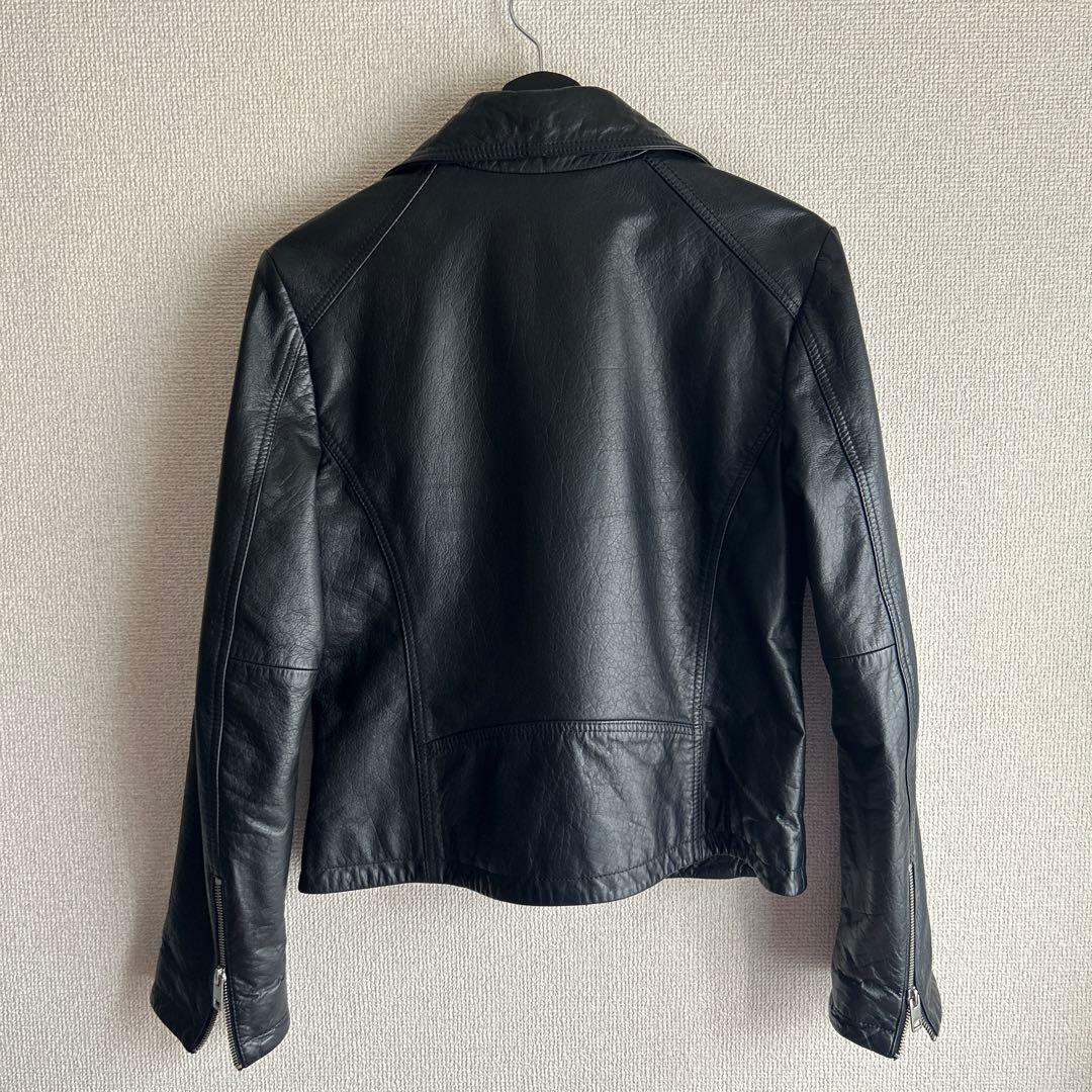 DIESEL ディーゼル ライダースジャケット レザージャケット 本革 ブラック