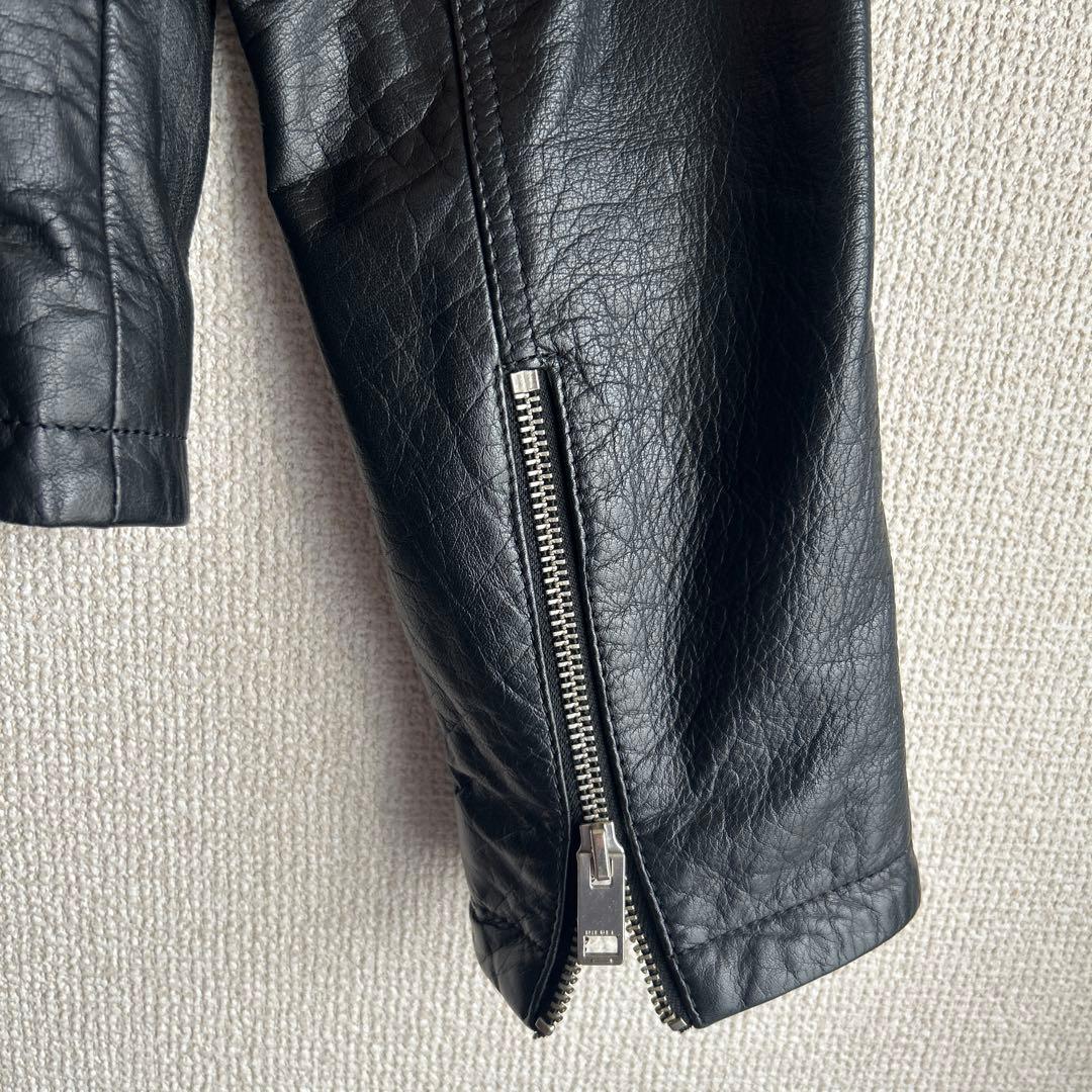 DIESEL ディーゼル ライダースジャケット レザージャケット 本革 ブラック