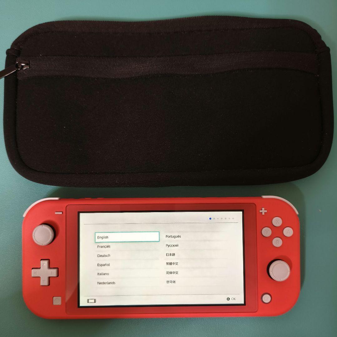 NintendoSwitchLite コーラルピンク 本体