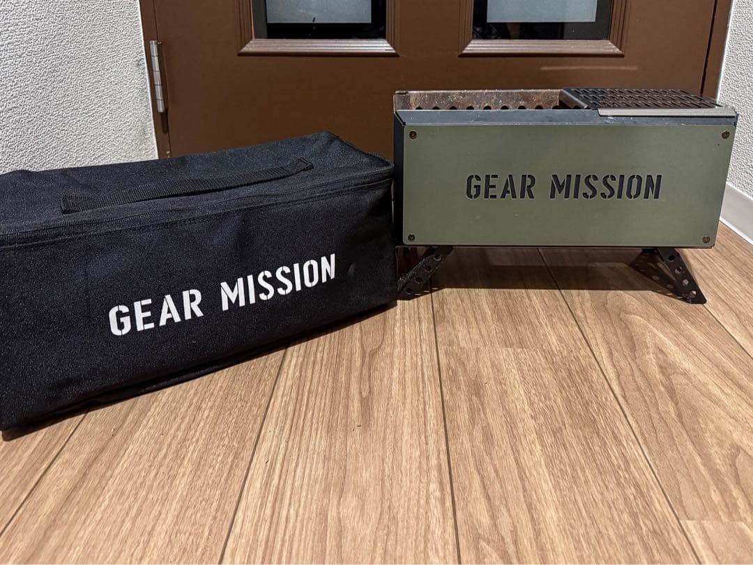 商品名　GEAR MISSION 焚き火台 五徳付き