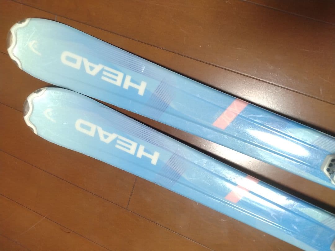 【状態良好☆】137cm　HEADスキー板セット♪　送料無料！