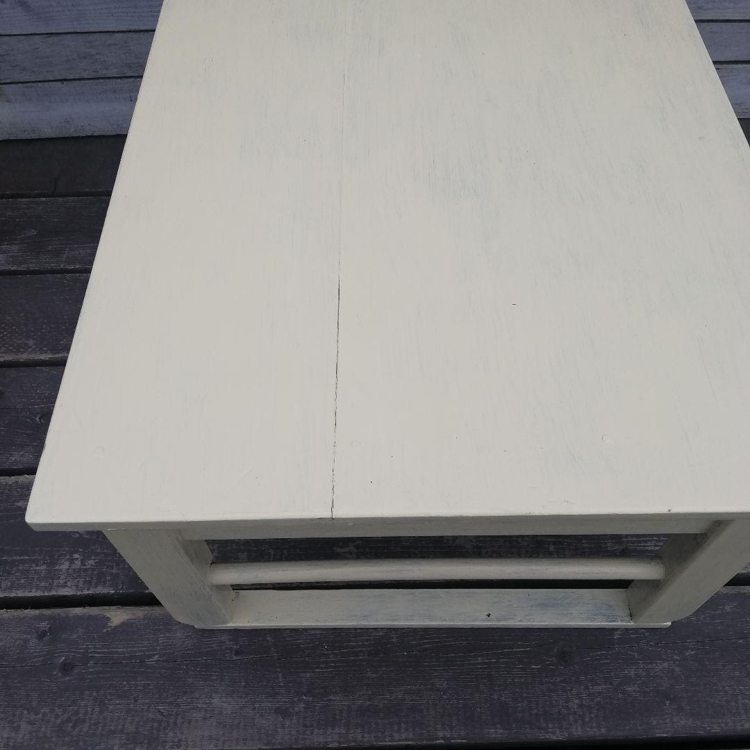 M♦希少ヴィンテージ　ハンドペイント　コーヒーテーブル　ローテーブル 勉強机