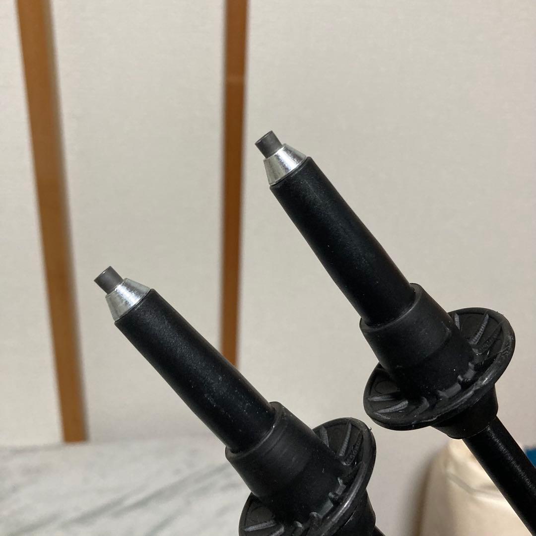 美品　LEKIノルディックウォーキングポールスピン シャークスピードロック