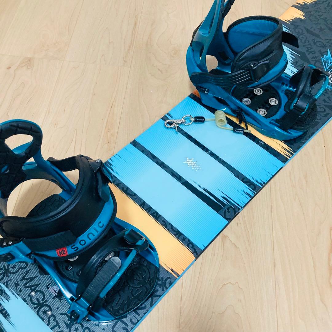 ★良品★K2 MAGICSTAR 152cm×K2 sonic size M