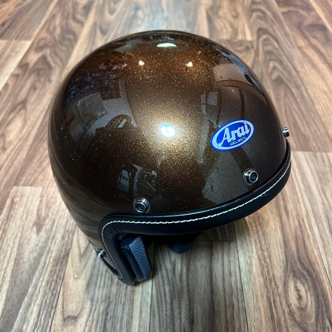 アライ　ヘルメット　ジェット　クラシックエアー　　　 ブラウン　（61-62）