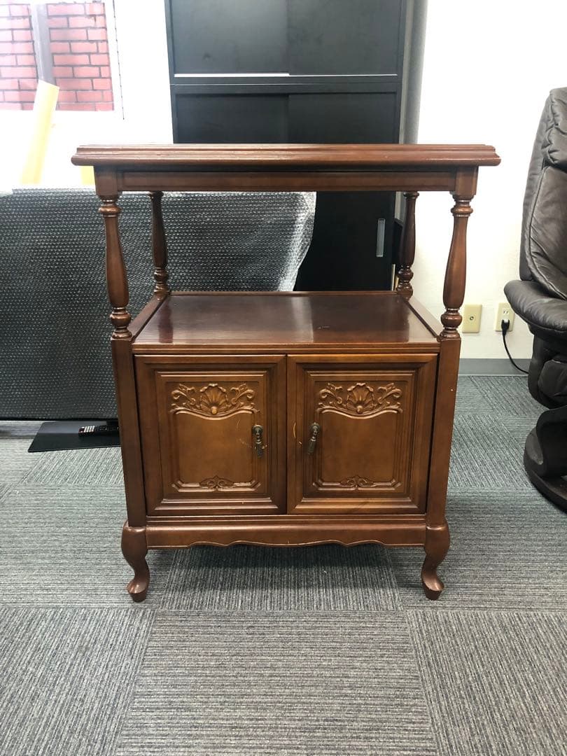 【SALE】クラシック 木製 サイドテーブル