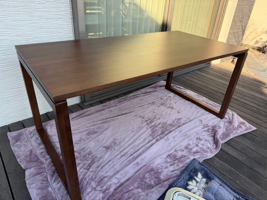 【美品】FUJIEI 藤栄 オーリーダイニングテーブル ウォールナット 160