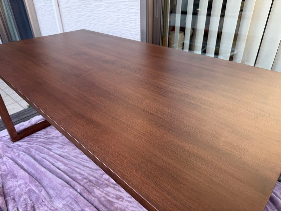 【美品】FUJIEI 藤栄 オーリーダイニングテーブル ウォールナット 160