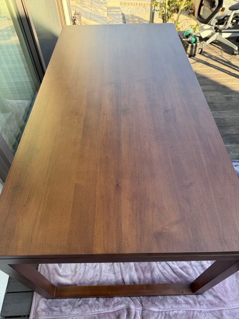 【美品】FUJIEI 藤栄 オーリーダイニングテーブル ウォールナット 160