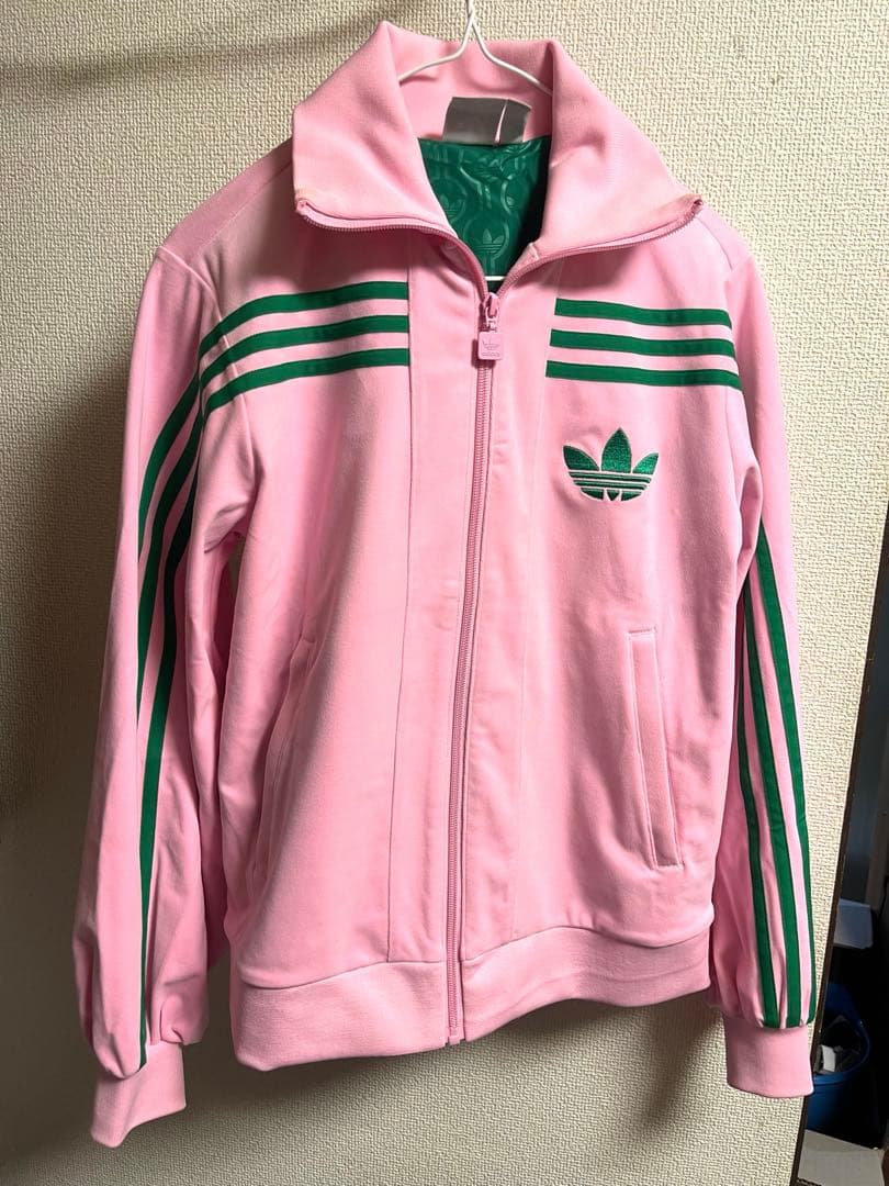 楓adidas originals ピンク ジャージ レディースMサイズ