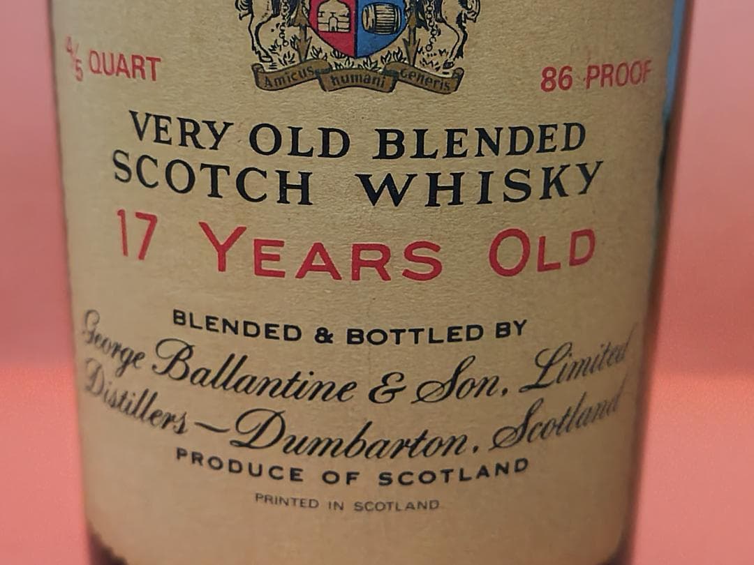 N*O様 Ballantine's 17 Years Old Blended S