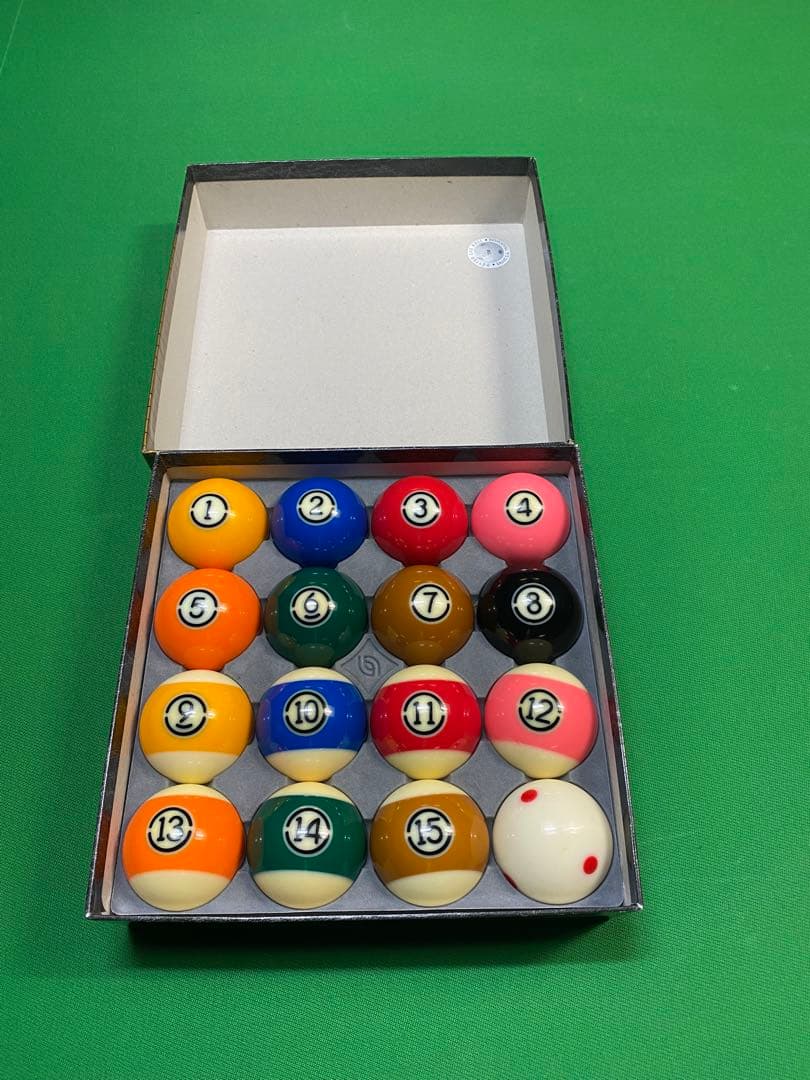 ビリヤード　アラミス社デュラミストーナメントボールセット