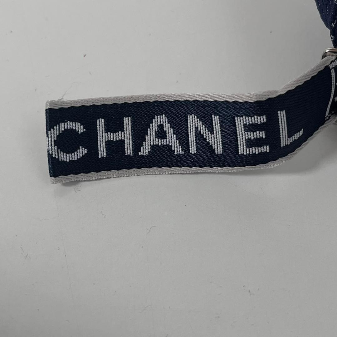 美品 CHANEL シャネルスポーツ メッシュキャップ M ココマーク