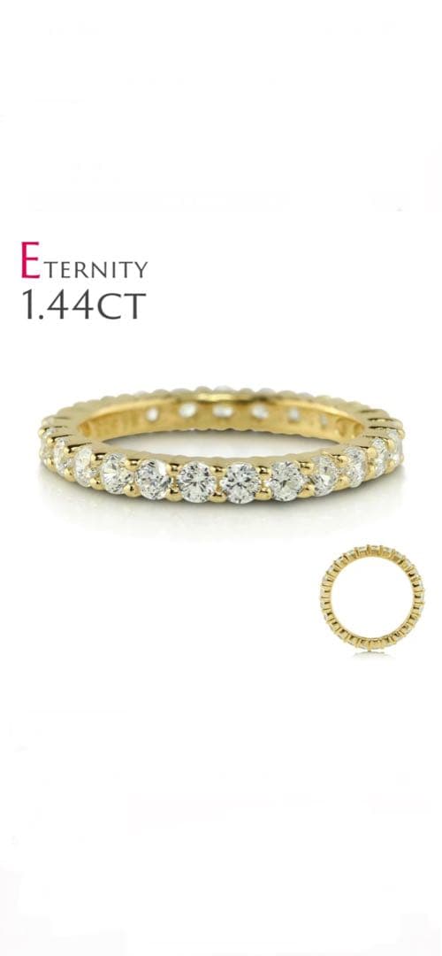 フルエタニティリング ジルコニア 14号