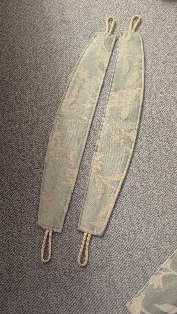 ②195×125cm×2枚 ドレープカーテン 川島織物