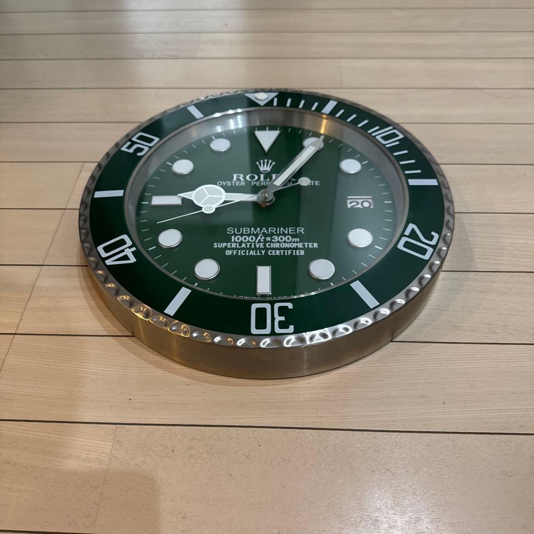 ROLEX SUBMARINER トラベルクロック グリーン