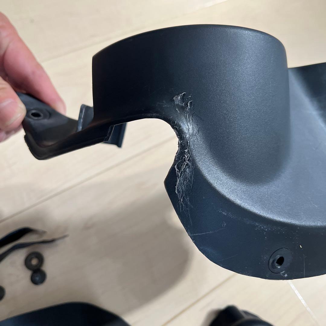 zrx400ブラックカウル　ヘッドライト付き