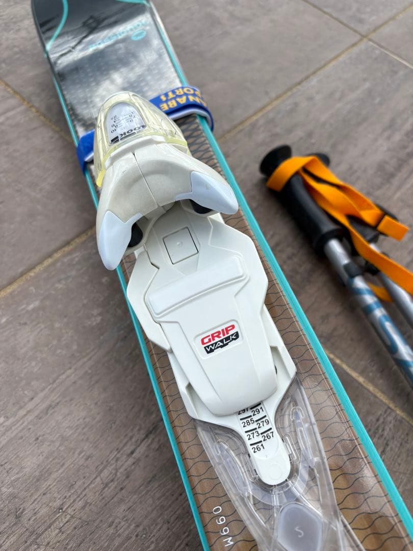 【4点セット】ショートスキーセット　ブーツ【25.0cm】