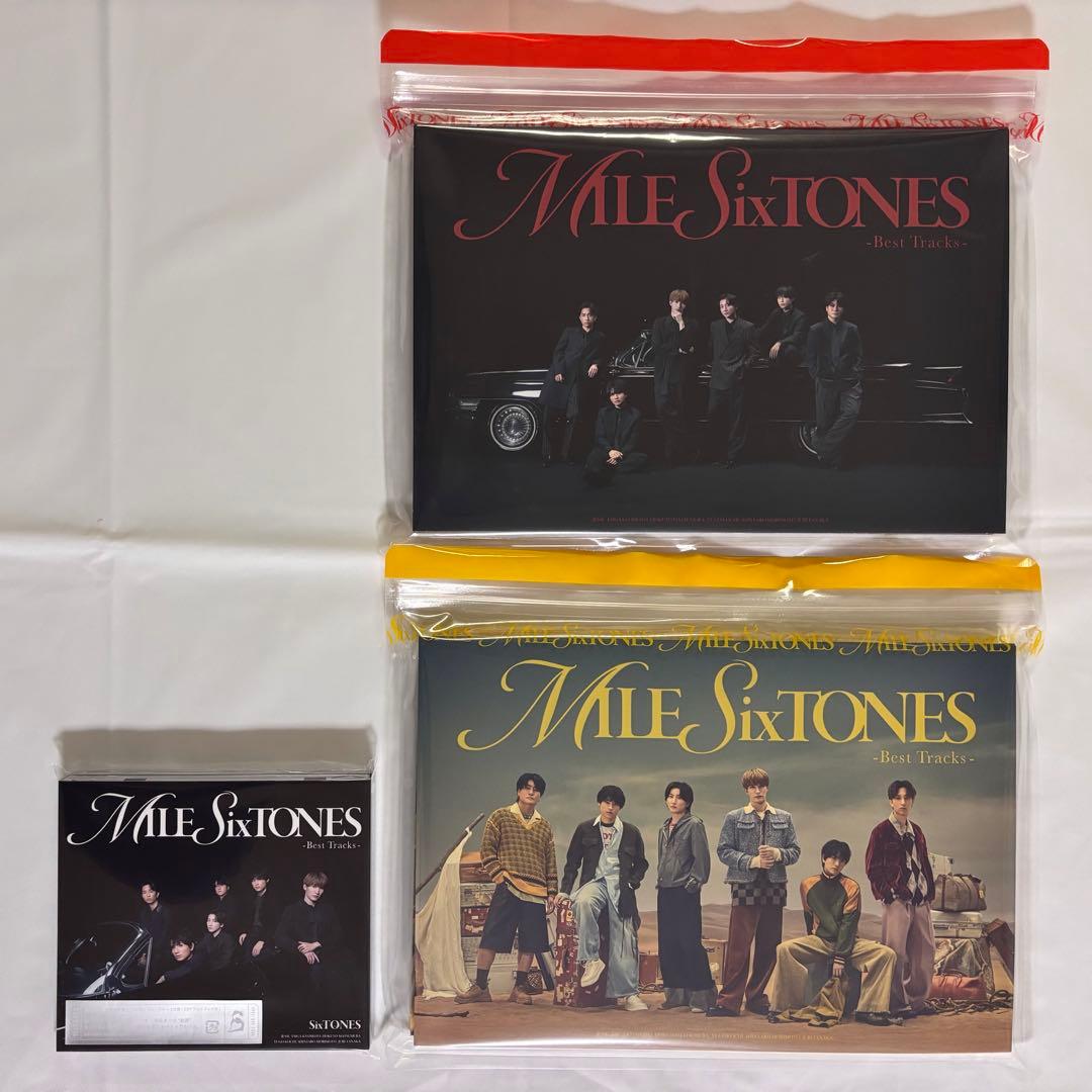 SixTONES「MILESixTONES -Best Tracks-」3形態