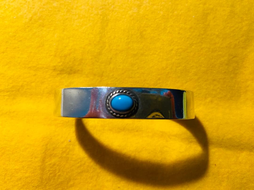 飛*藤様 ゴローズターコイズシルバーバングル(M)