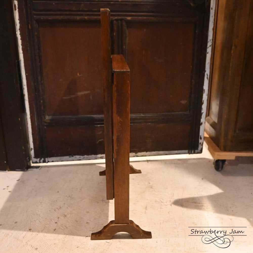 L3710-82 英国アンティーク ファイヤースクリーン カフェテーブル ポワン