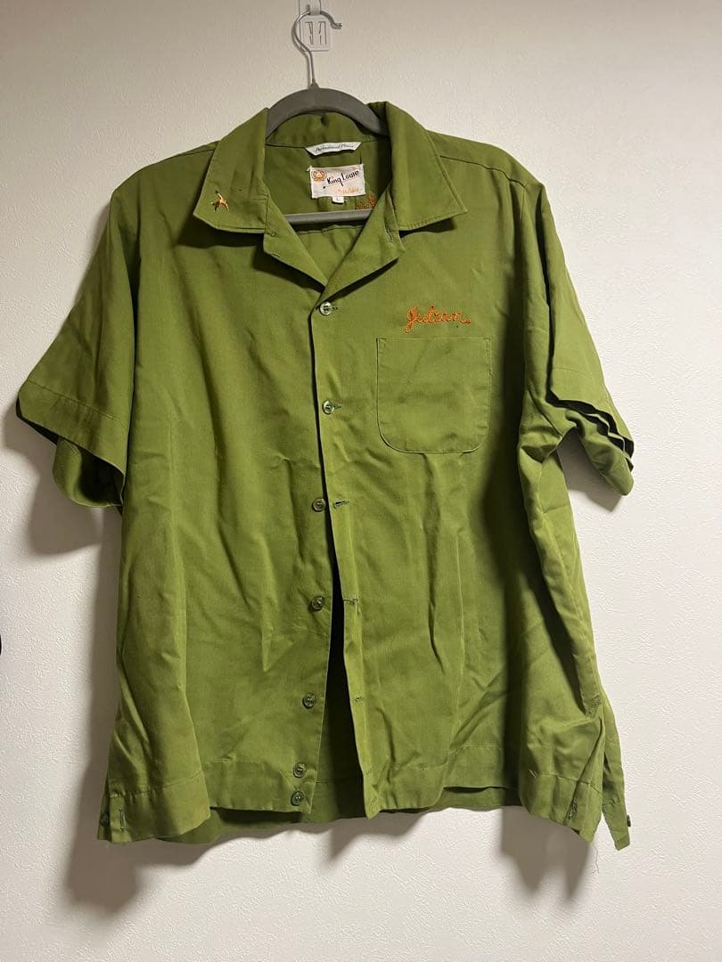 ボーリングシャツ king louie vintage 60s 70s