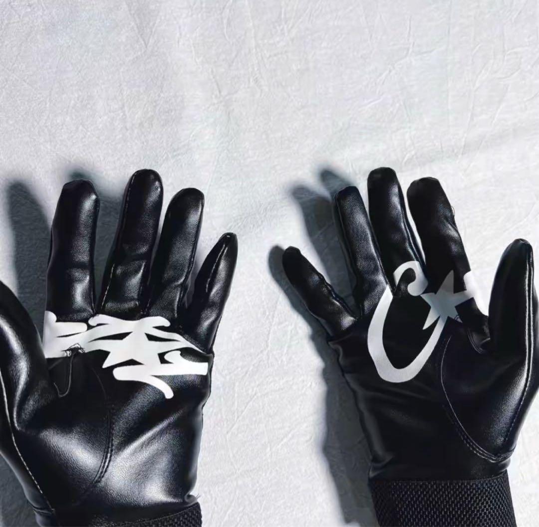 小物 corteiz glove Black