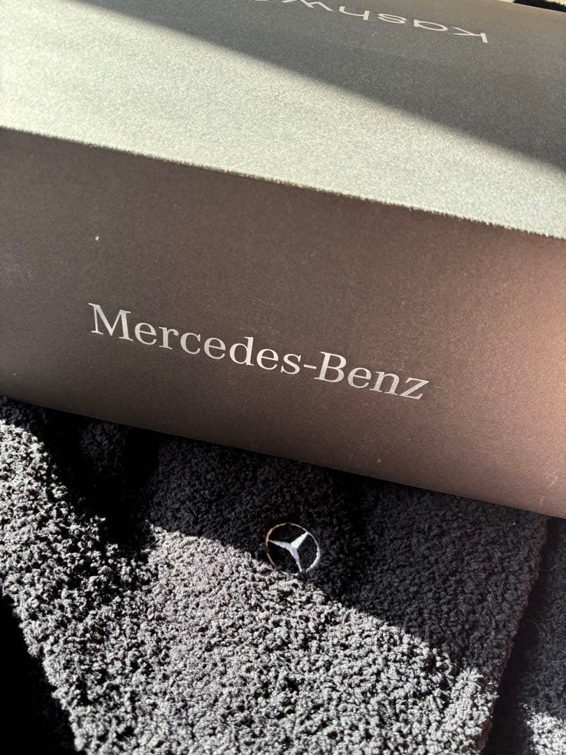新品】【未使用】◼︎ メルセデスベンツ＆カシウエア コラボ★ブランケット