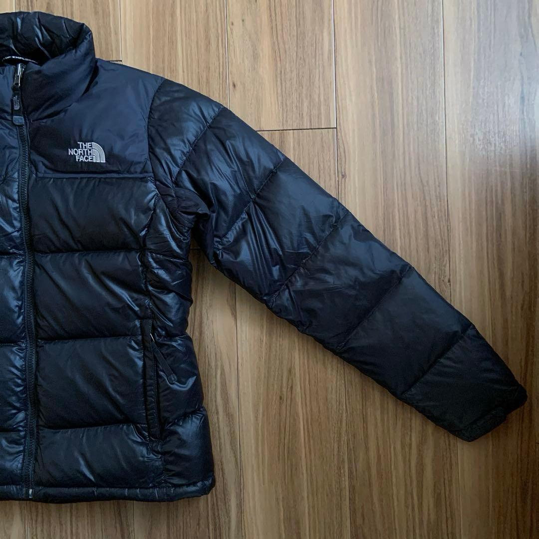 Sノースフェイスレディース700フィルブラック黒ヌプシダウンジャケット