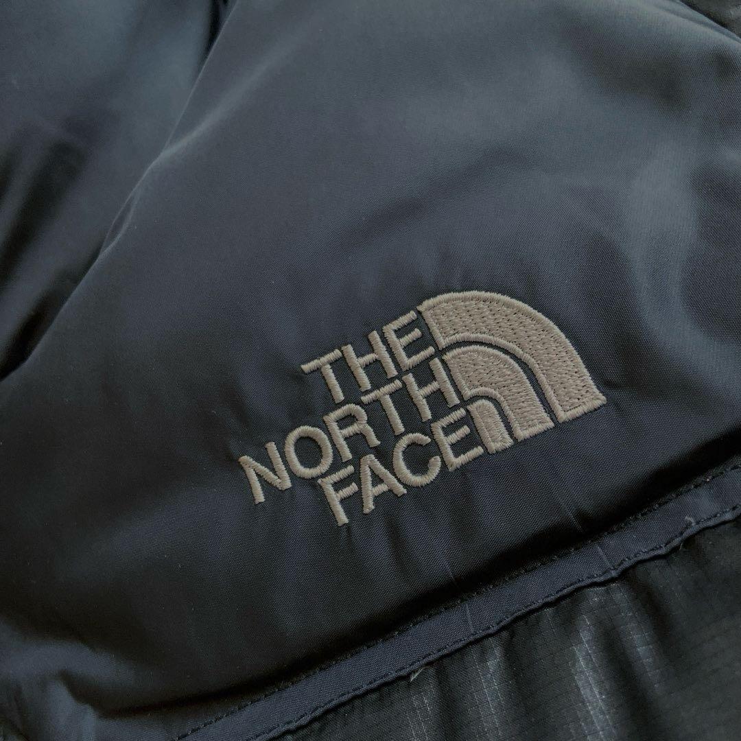 Sノースフェイスレディース700フィルブラック黒ヌプシダウンジャケット