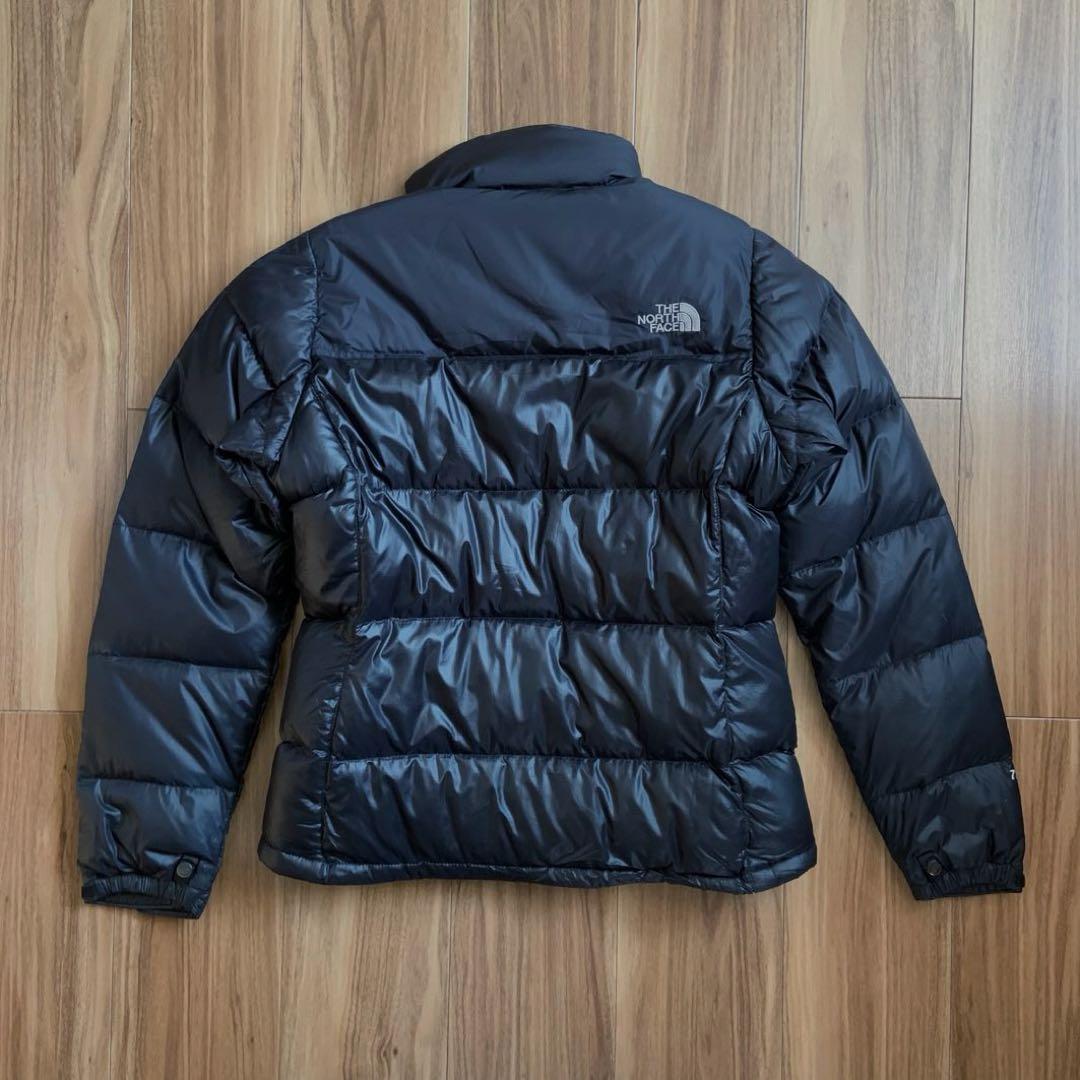 Sノースフェイスレディース700フィルブラック黒ヌプシダウンジャケット