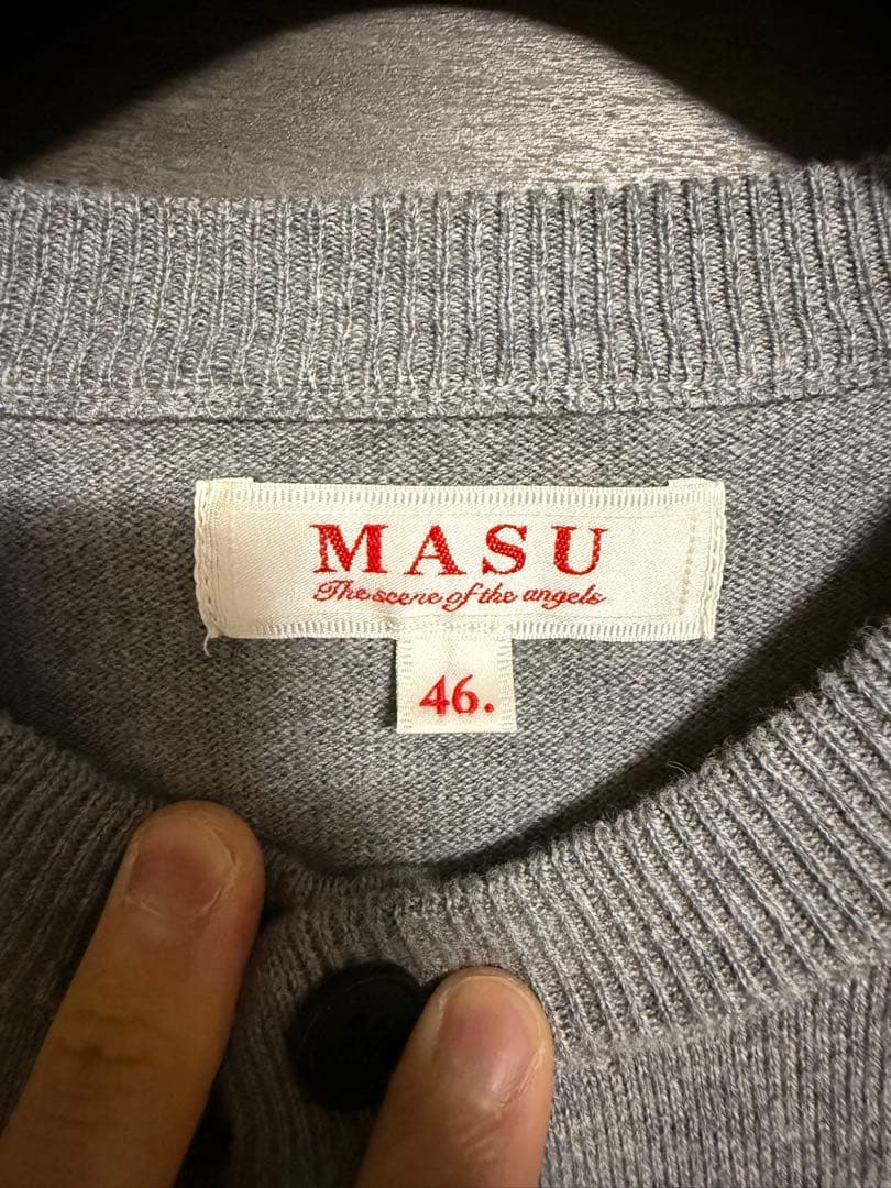 masu 25-26AW 10ボタンカーディガン　46