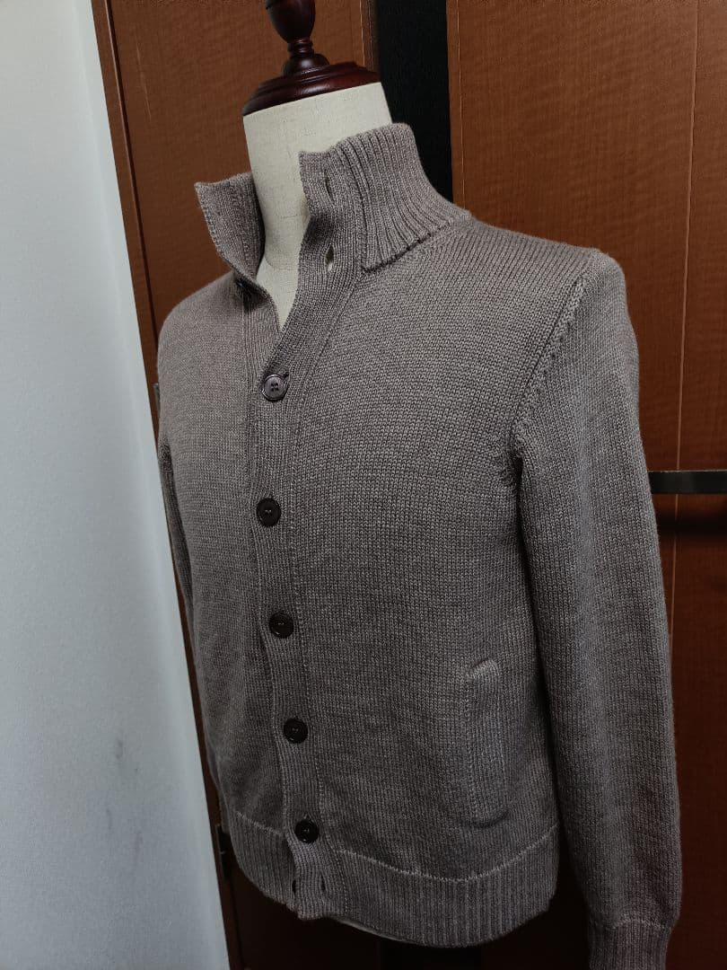 ZANONE ザノーネ　ドライバーズニット　ブルゾン　ハイネック　CHIOTO