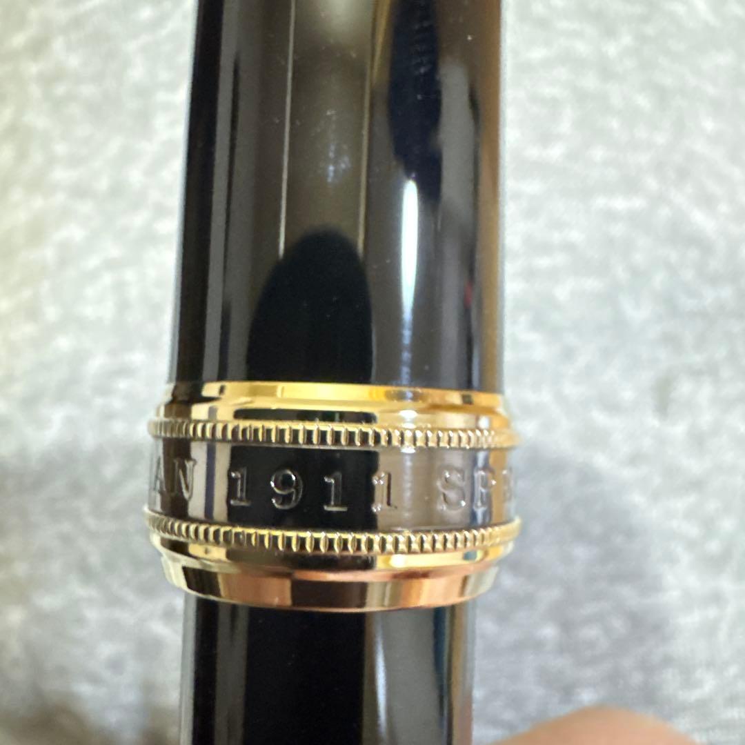 セーラー万年筆 万年筆 長刀研ぎ ゴールドトリム ブラック21K 中細(MF)