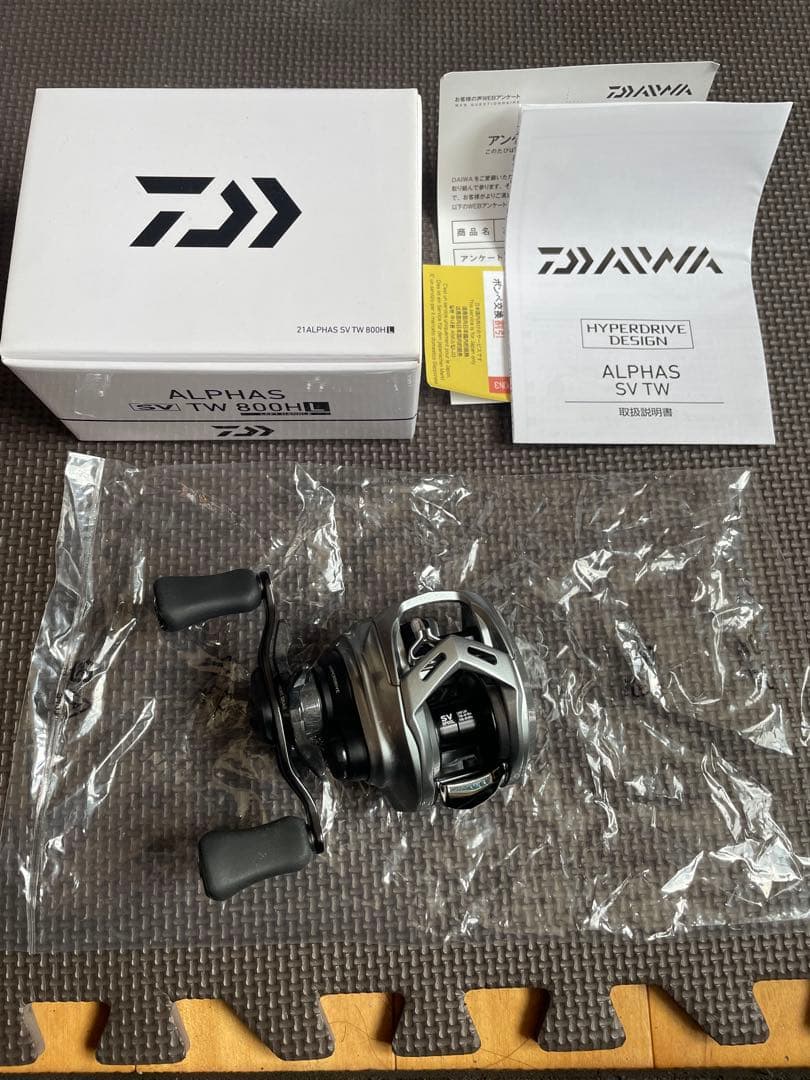 リール Daiwa ALPHAS SV TW 800H-L