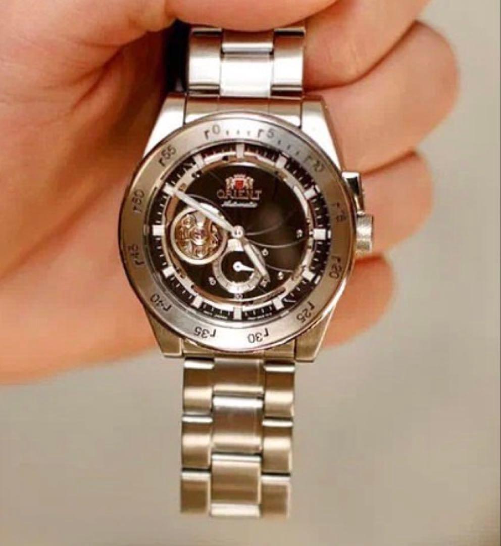 生産終了【美品ベルト未使用】オリエントORIENTレトロフューチャーカメラ復刻