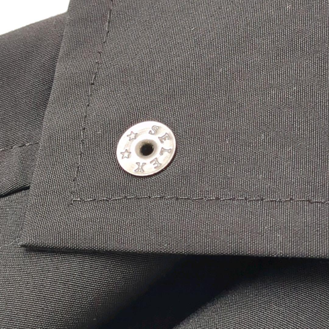 VACHEMENT│2wayフーデッド ショートコート ノーカラー ブラック