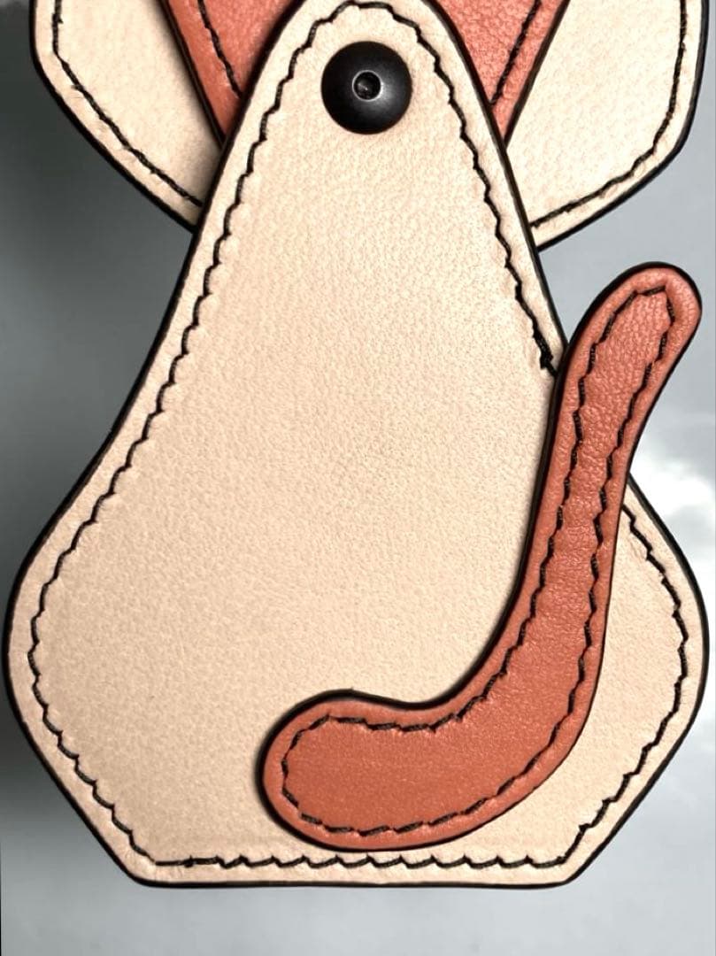 美品　ボッテガヴェネタ　レザー　猫　キャット　キーホルダー　チャーム　箱付き