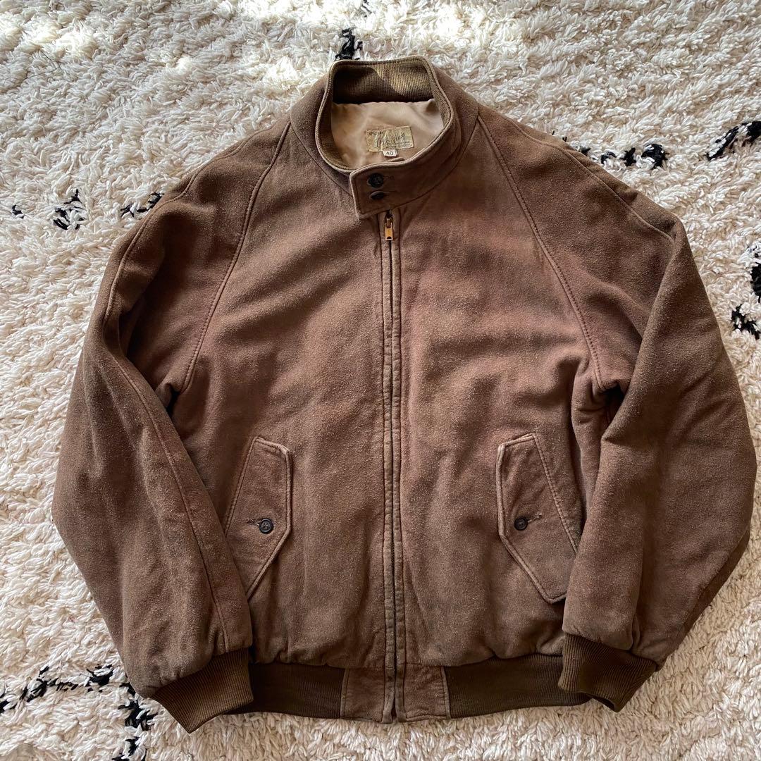 【80s】Golden Bear アメリカ製 スウェード レザージャケット　希少