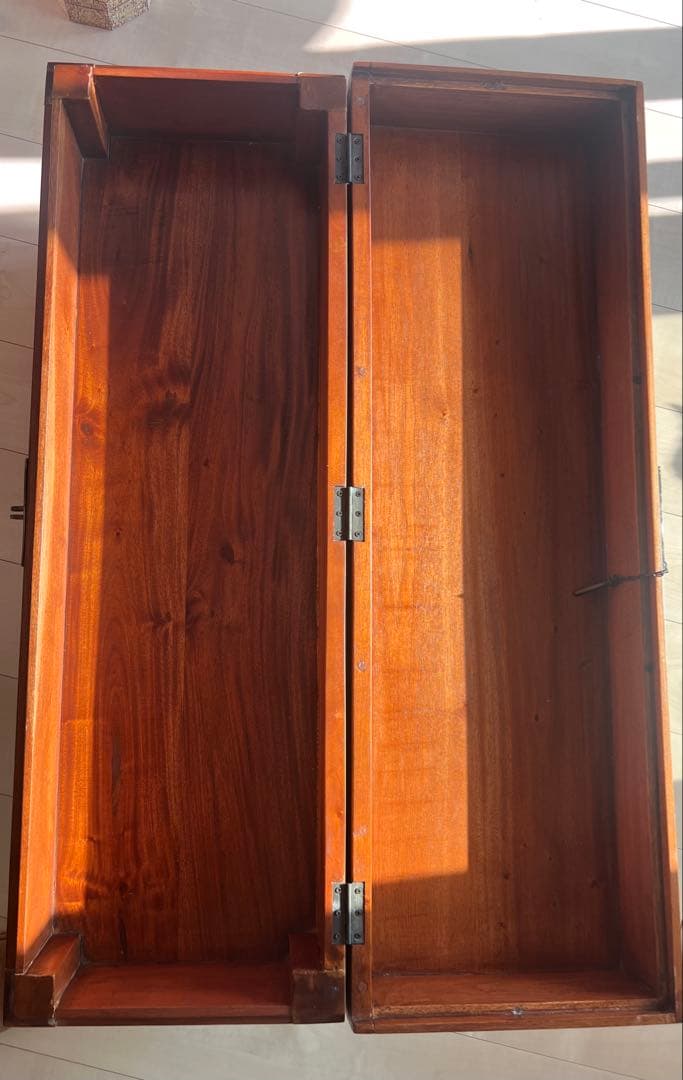 アンティーク調ボックスチェストベンチ H45✖️W99.2✖️D29.2