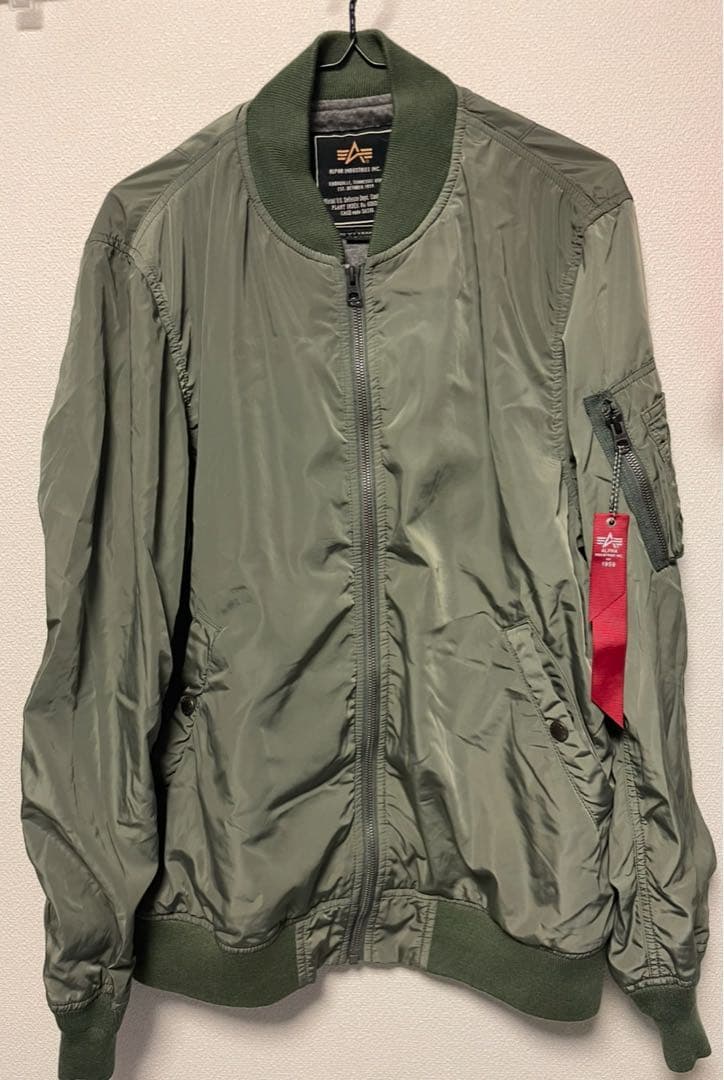 新品未使用　ALPHA INDUSTRIES MA1 フライトジャケット