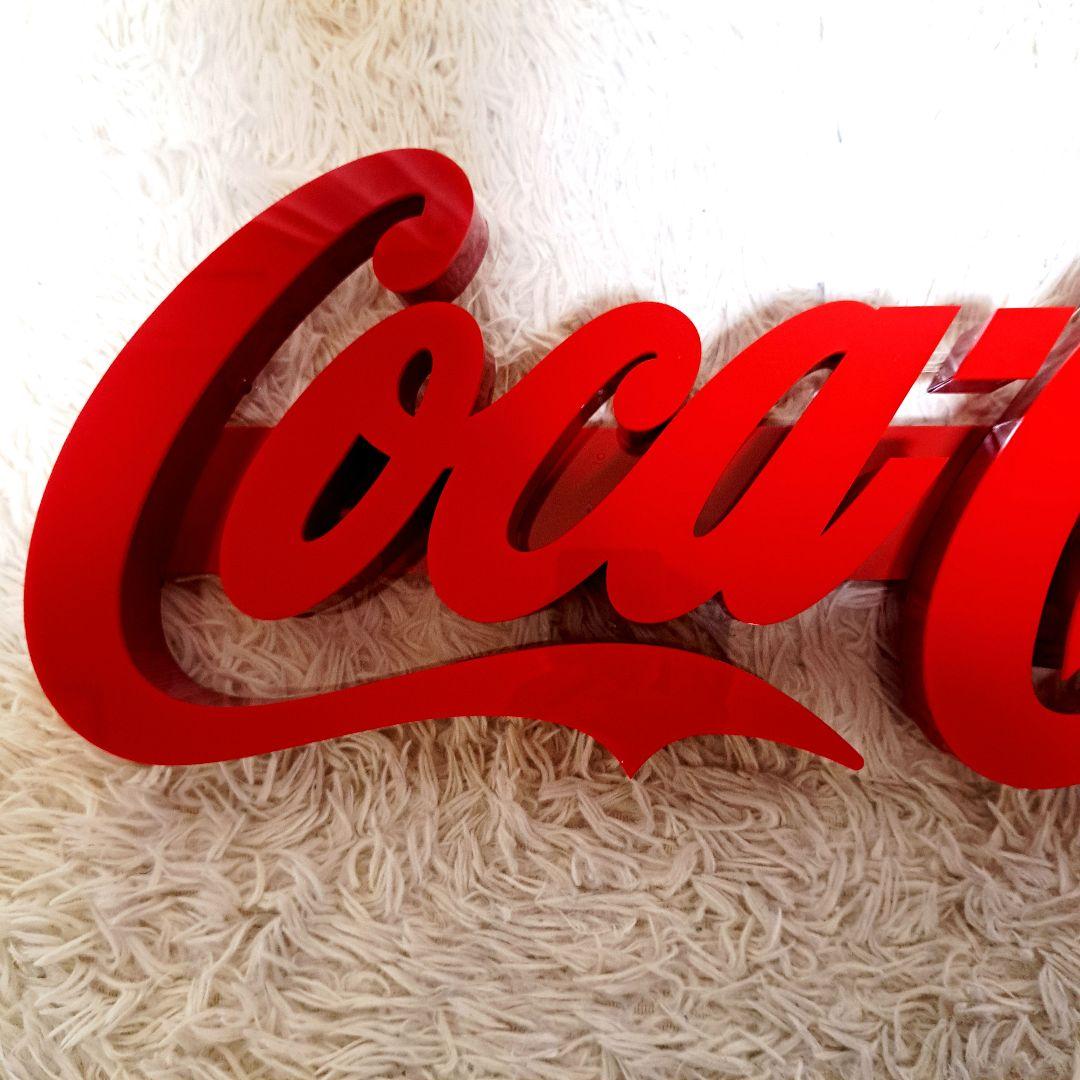 コカ・コーラ　LED レタリングサイン　Coca-Cola ネオンサイン